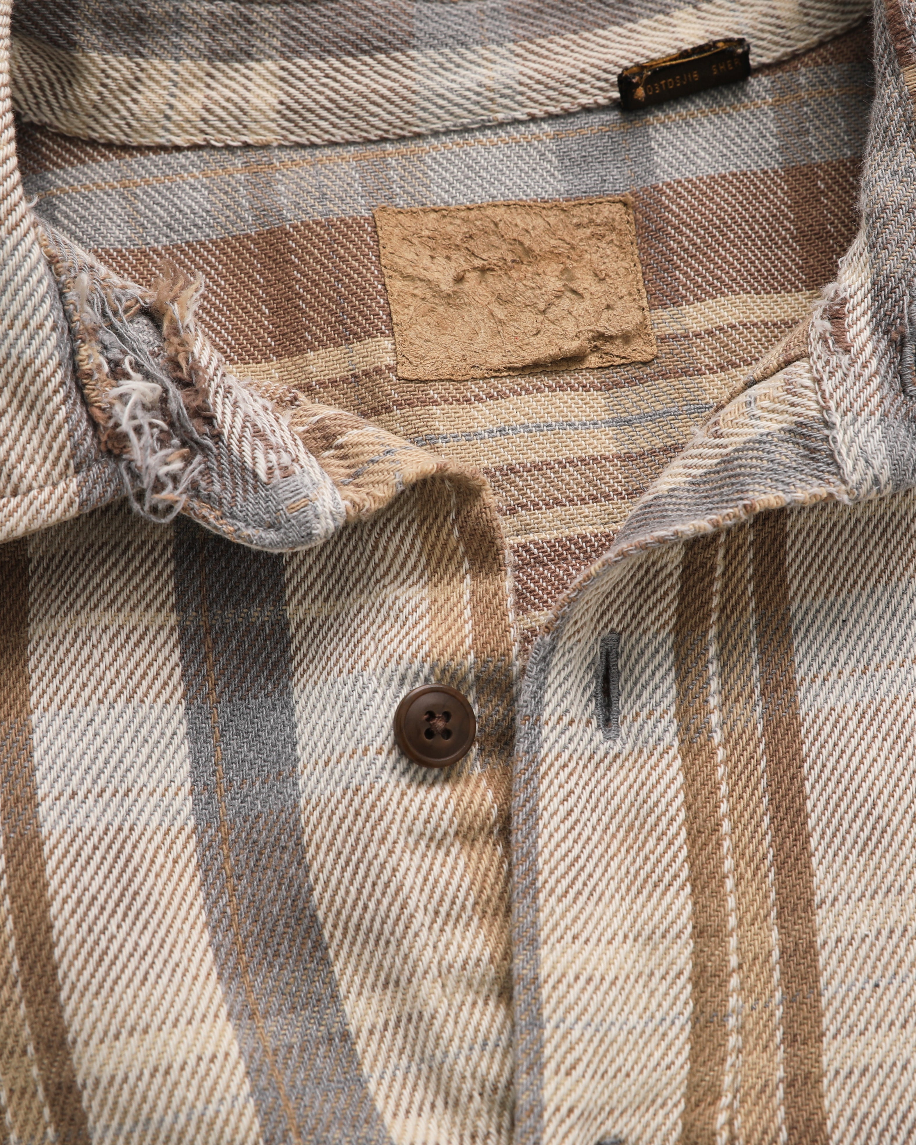 Earthy Plaid Heavy Flannel (XL)