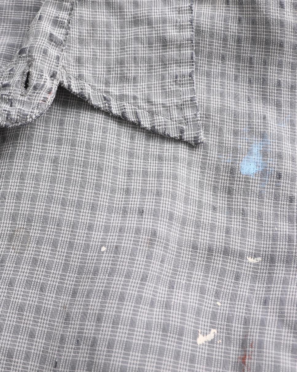 Painters Anchor Blue Button-Up Shirt (XXL)
