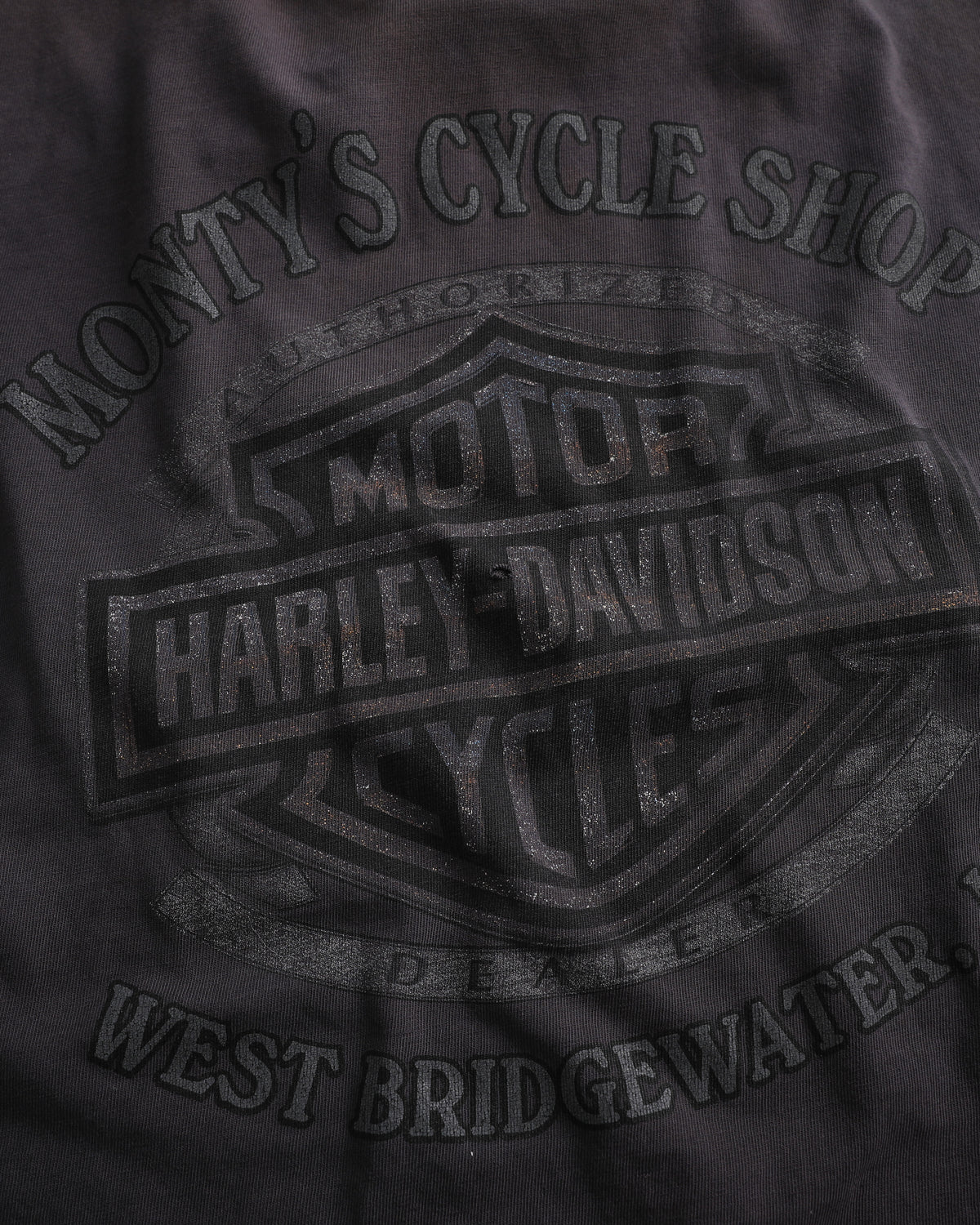 Thrashed Harley Skeleton Longsleeve (XL)