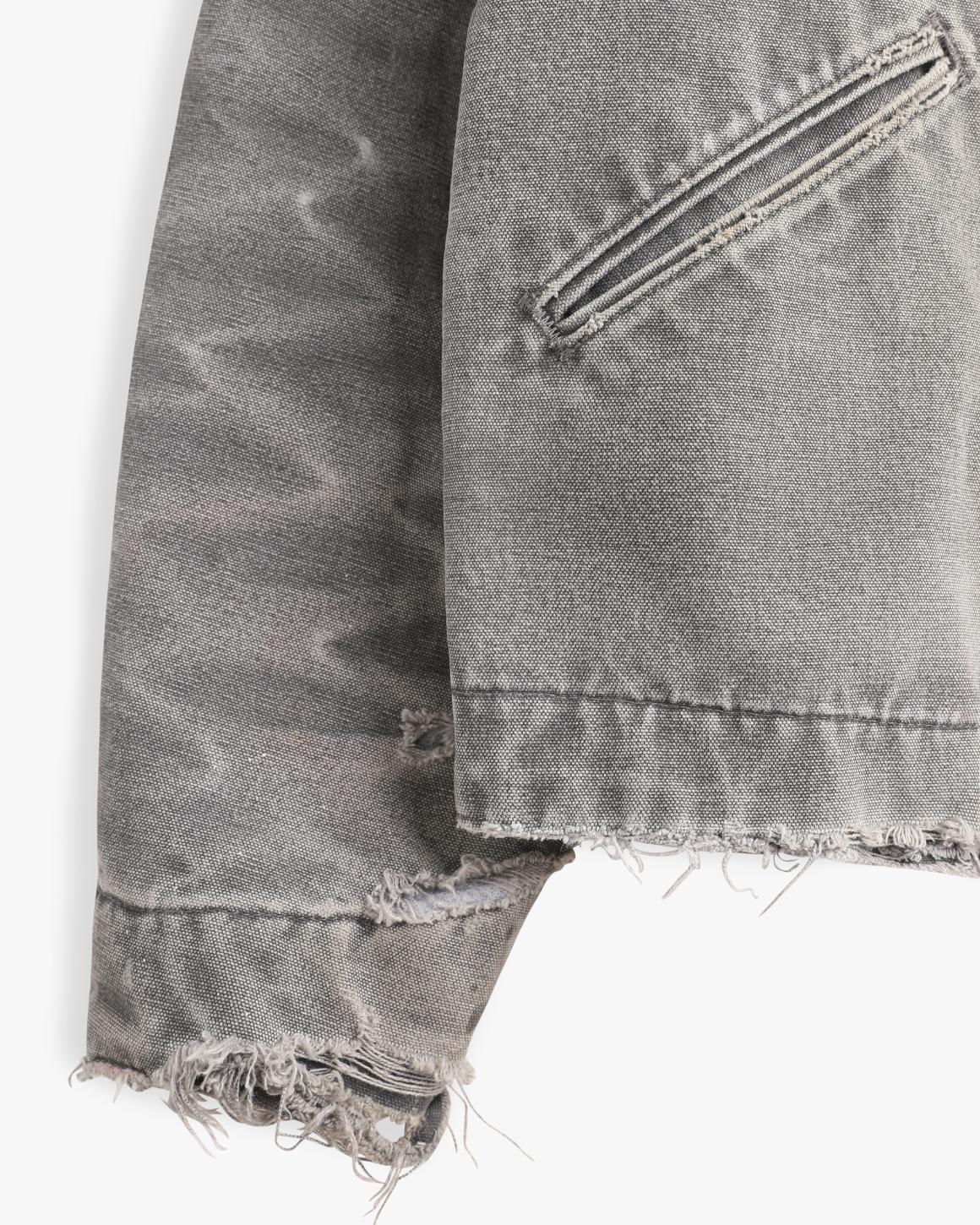Thrashed Carhartt Grey Detroit Jacket (L/XL)