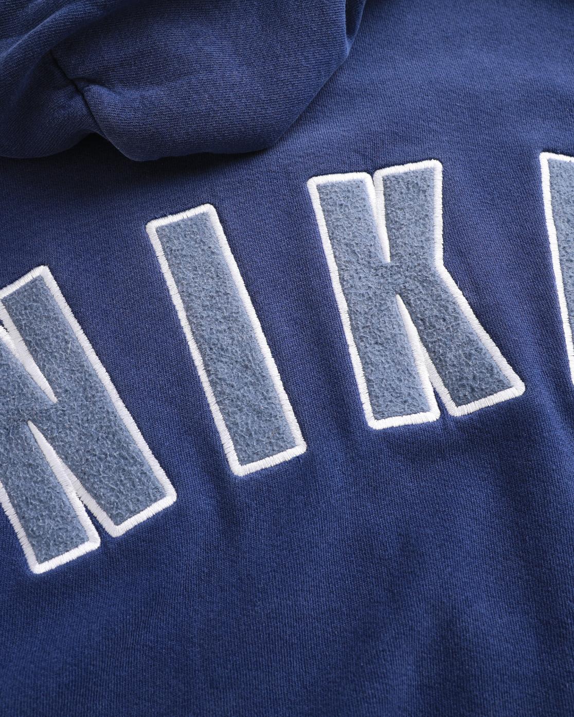 Thrashed Nike Center Swoosh Spellout Hoodie (XL)