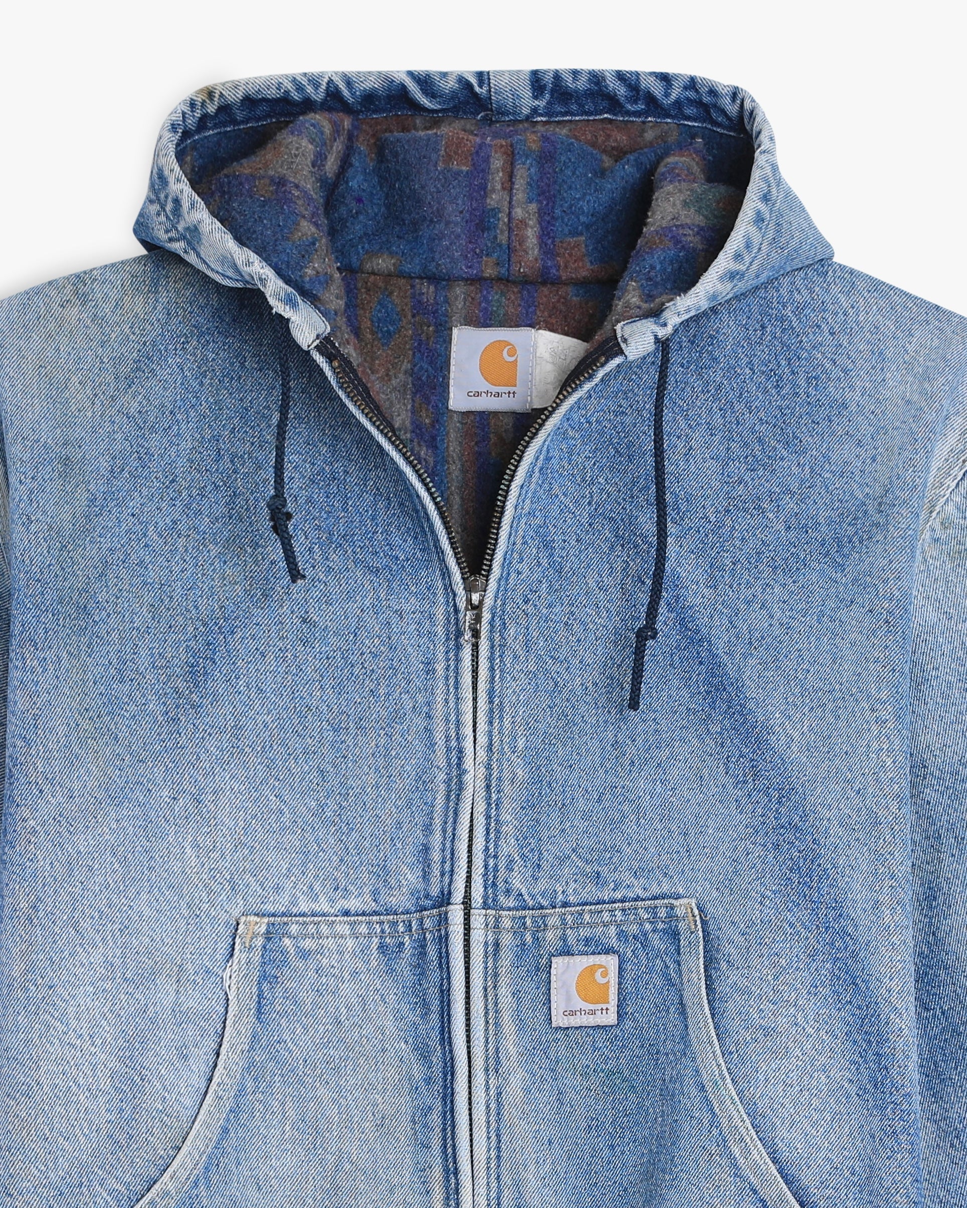 90s Faded Denim Carhartt (L)